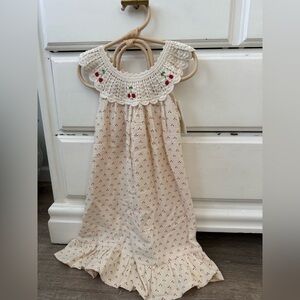Wild Wawa Cherry Crochet Dress